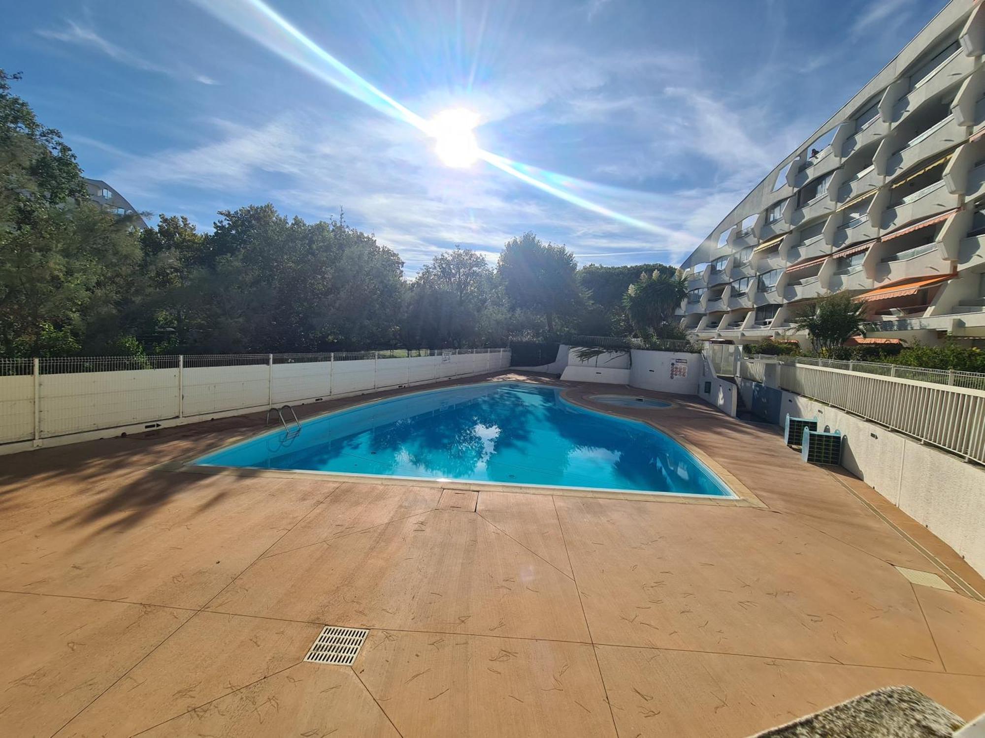 Appart Grande Motte Quartier Couchant - Parking - Balcon- Piscine - Plage 300M Ла-Гранд-Мот Экстерьер фото