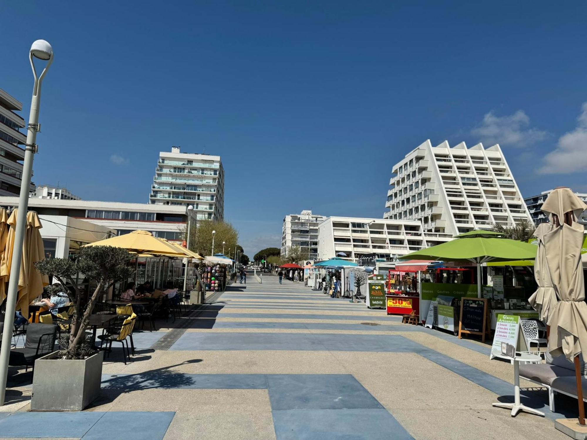 Appart Grande Motte Quartier Couchant - Parking - Balcon- Piscine - Plage 300M Ла-Гранд-Мот Экстерьер фото