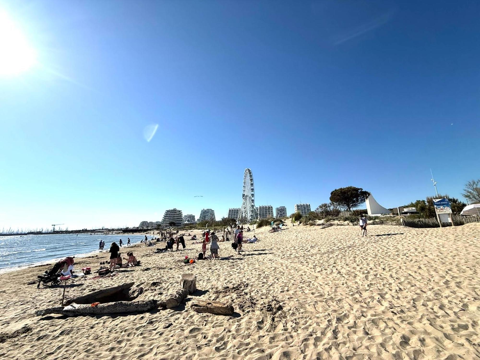 Appart Grande Motte Quartier Couchant - Parking - Balcon- Piscine - Plage 300M Ла-Гранд-Мот Экстерьер фото